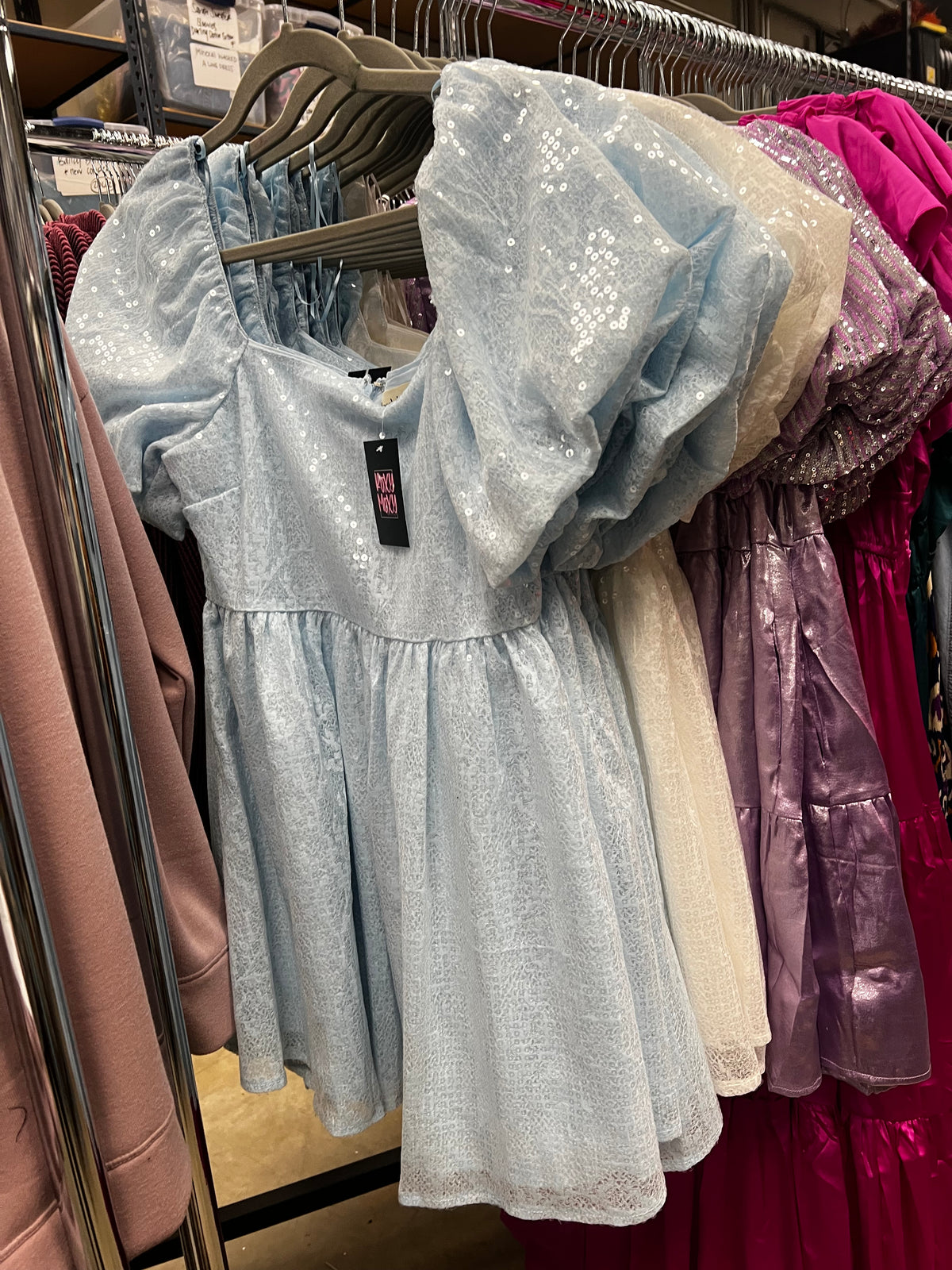 Sequin Skater Dress