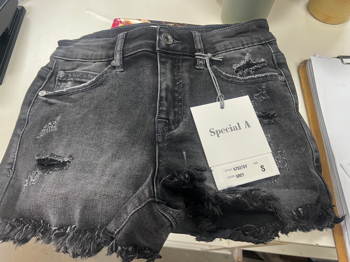 Special A HR black double button