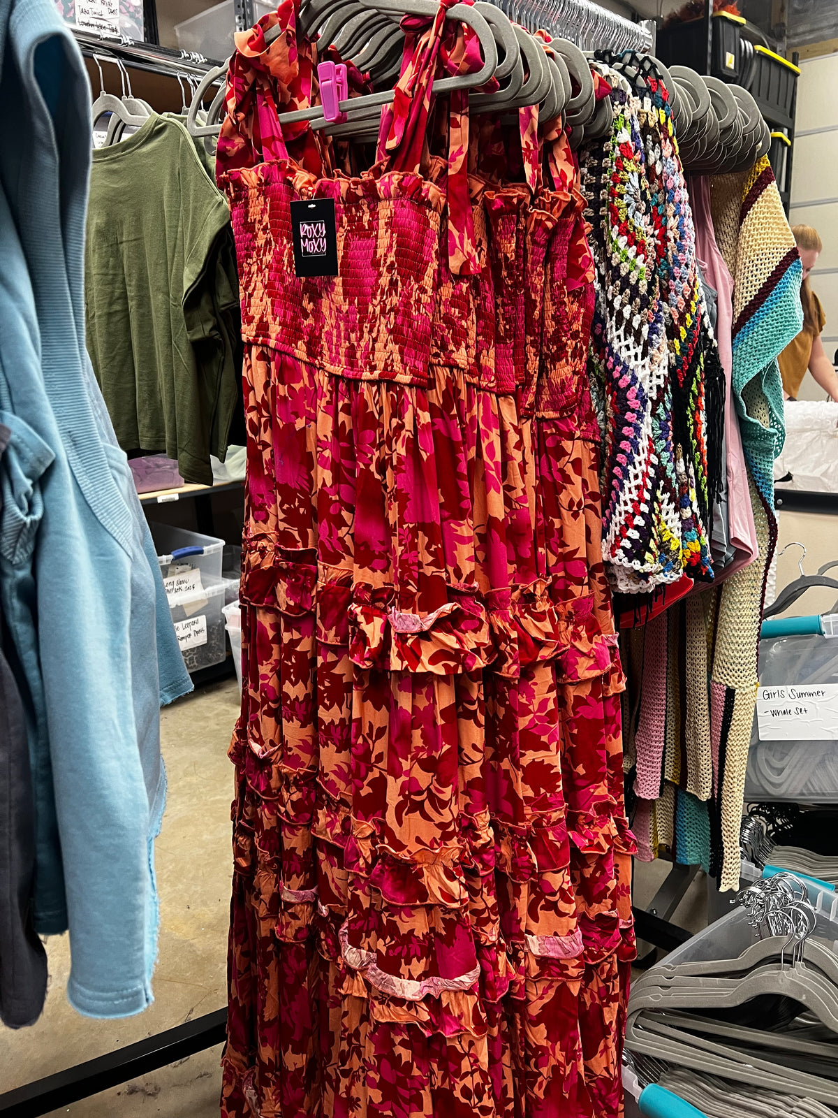 Rouge Floral Maxi