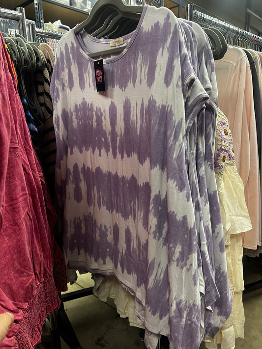 Lavender Tie Dye Tunic