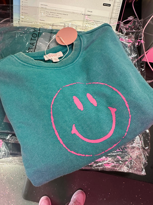 Smile Face Sweatshirt