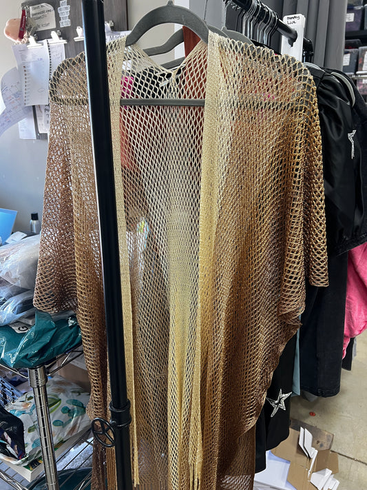 Shimmer Crochet Cover up