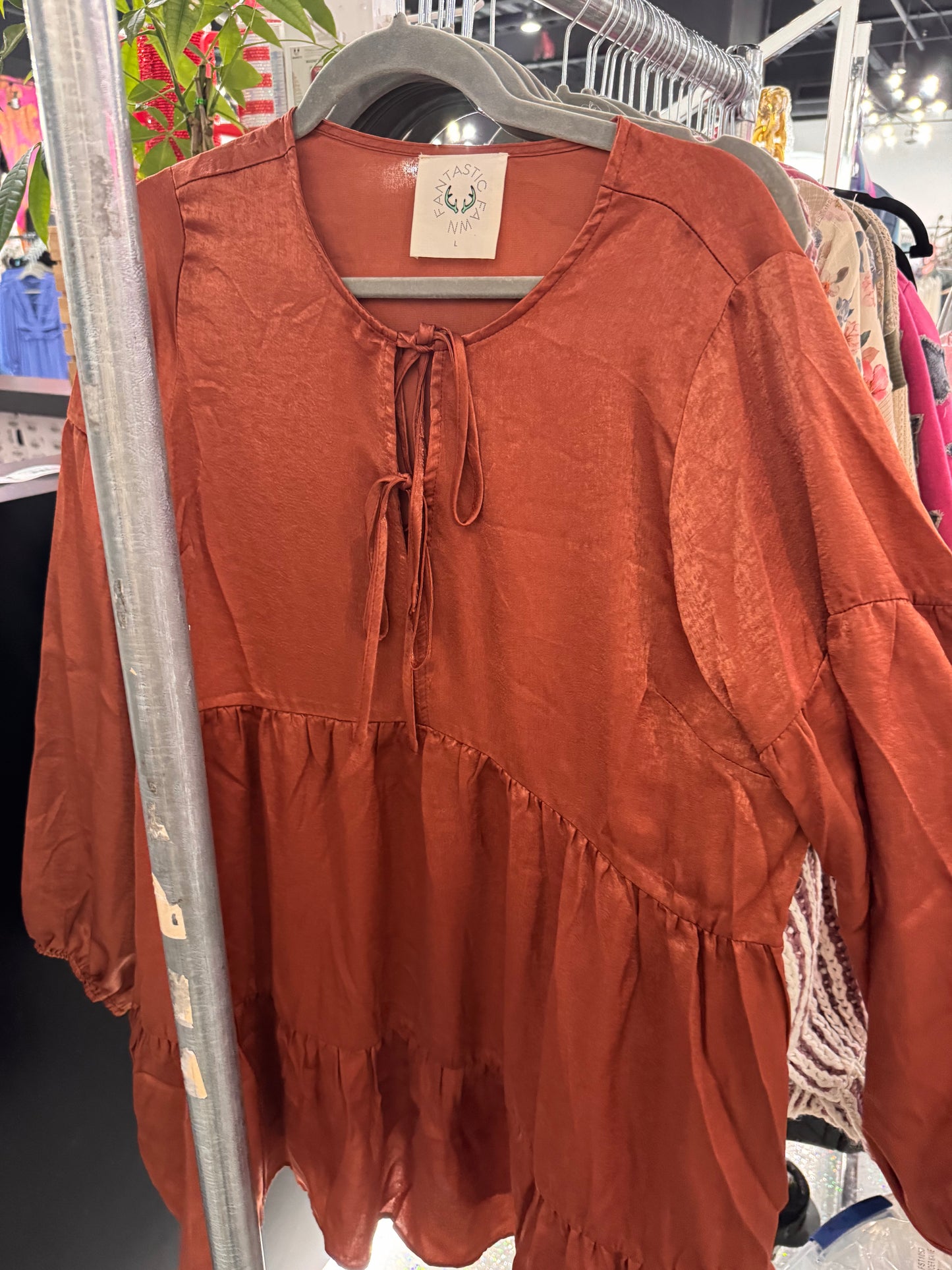 Long Sleeve Mini Dress
