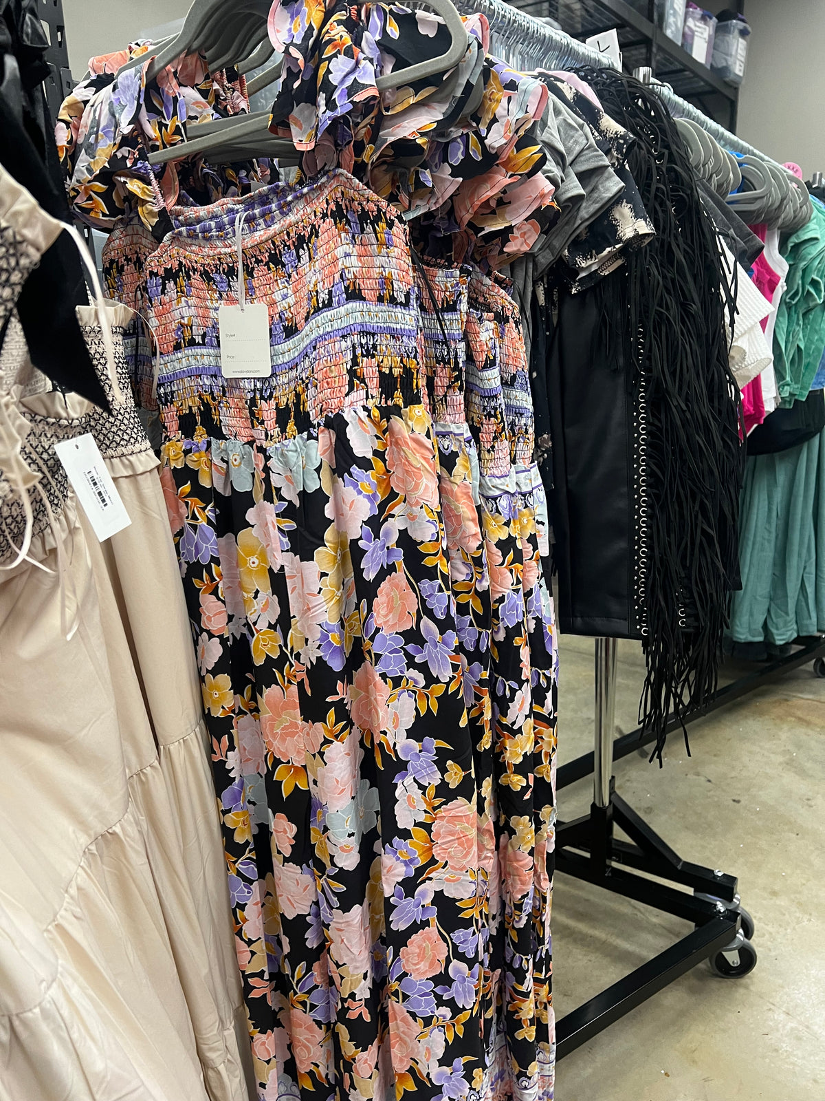 Floral Ruffle Sleeve Jumpsuit