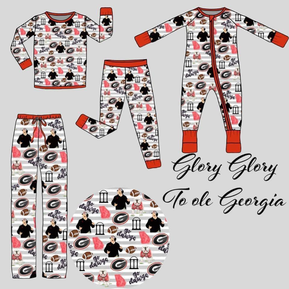 Georgia Bamboo PJ's: Kids