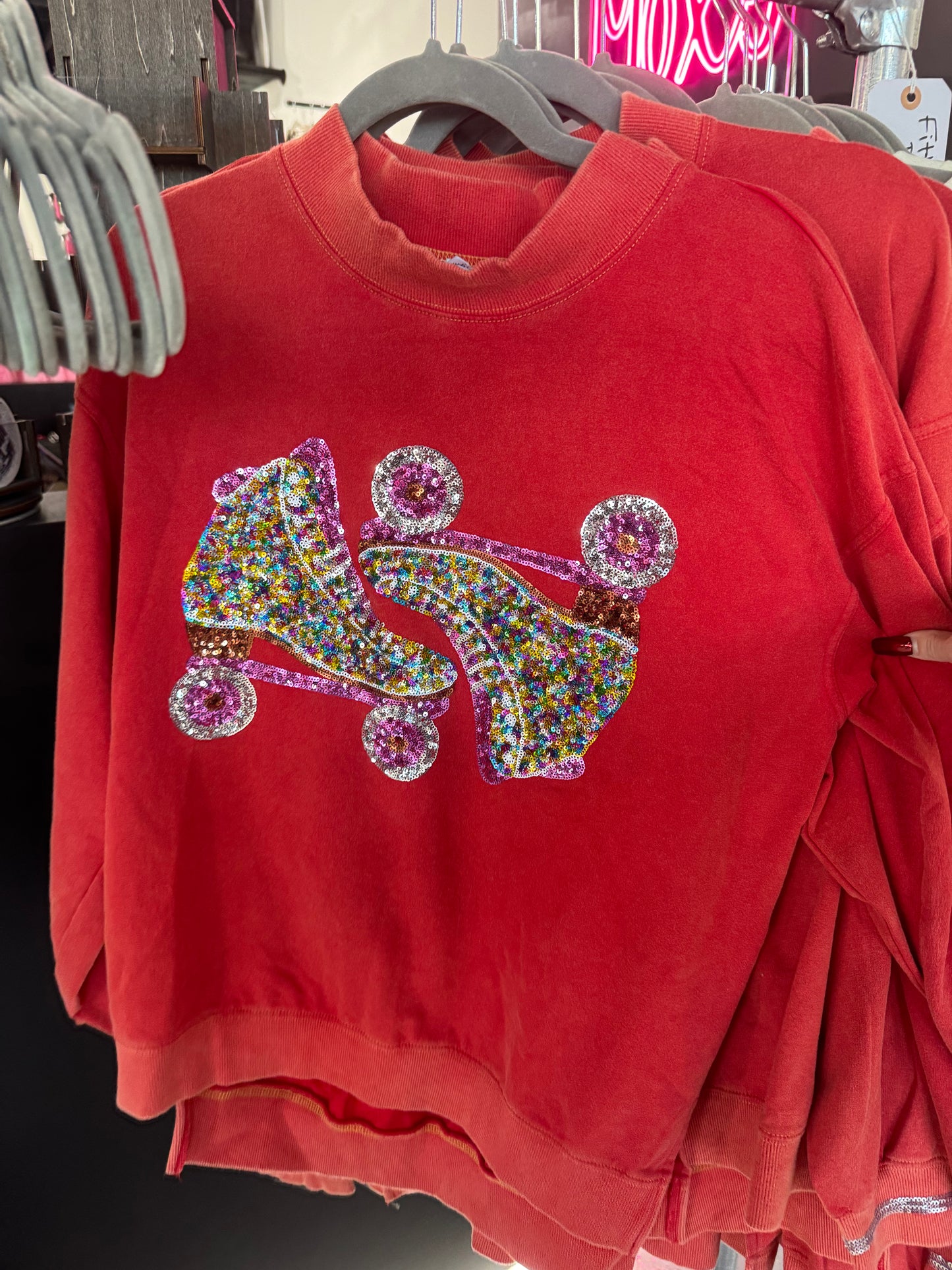 Skate Sequin Pullover