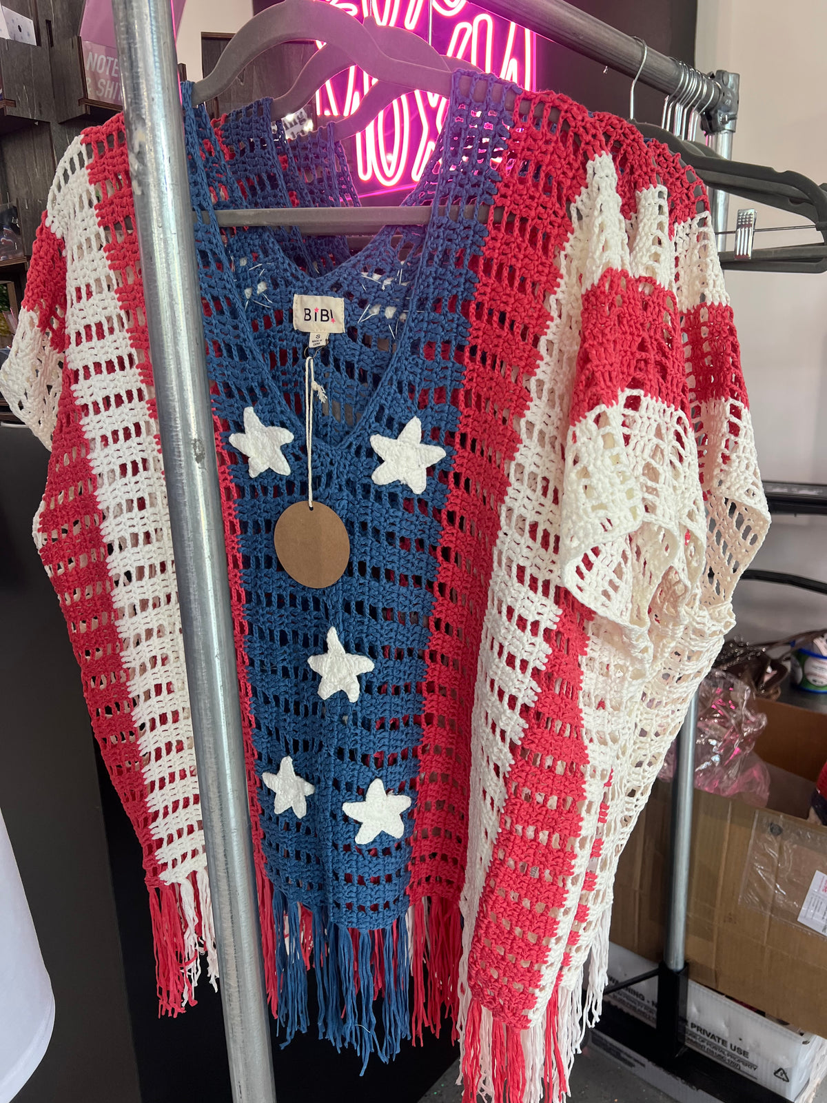 Americana Poncho
