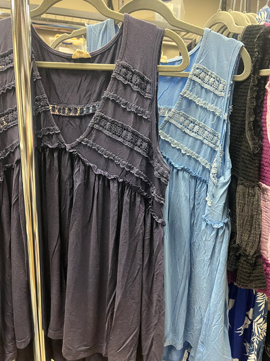 Knit Babydoll Top