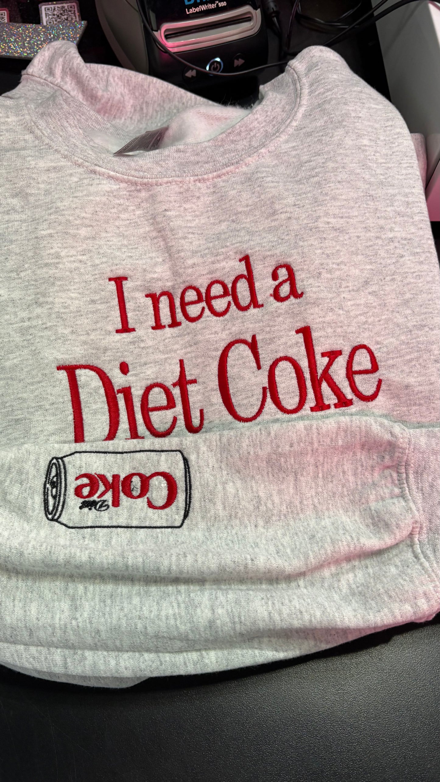 I need a Diet Coke Sweatshirt
