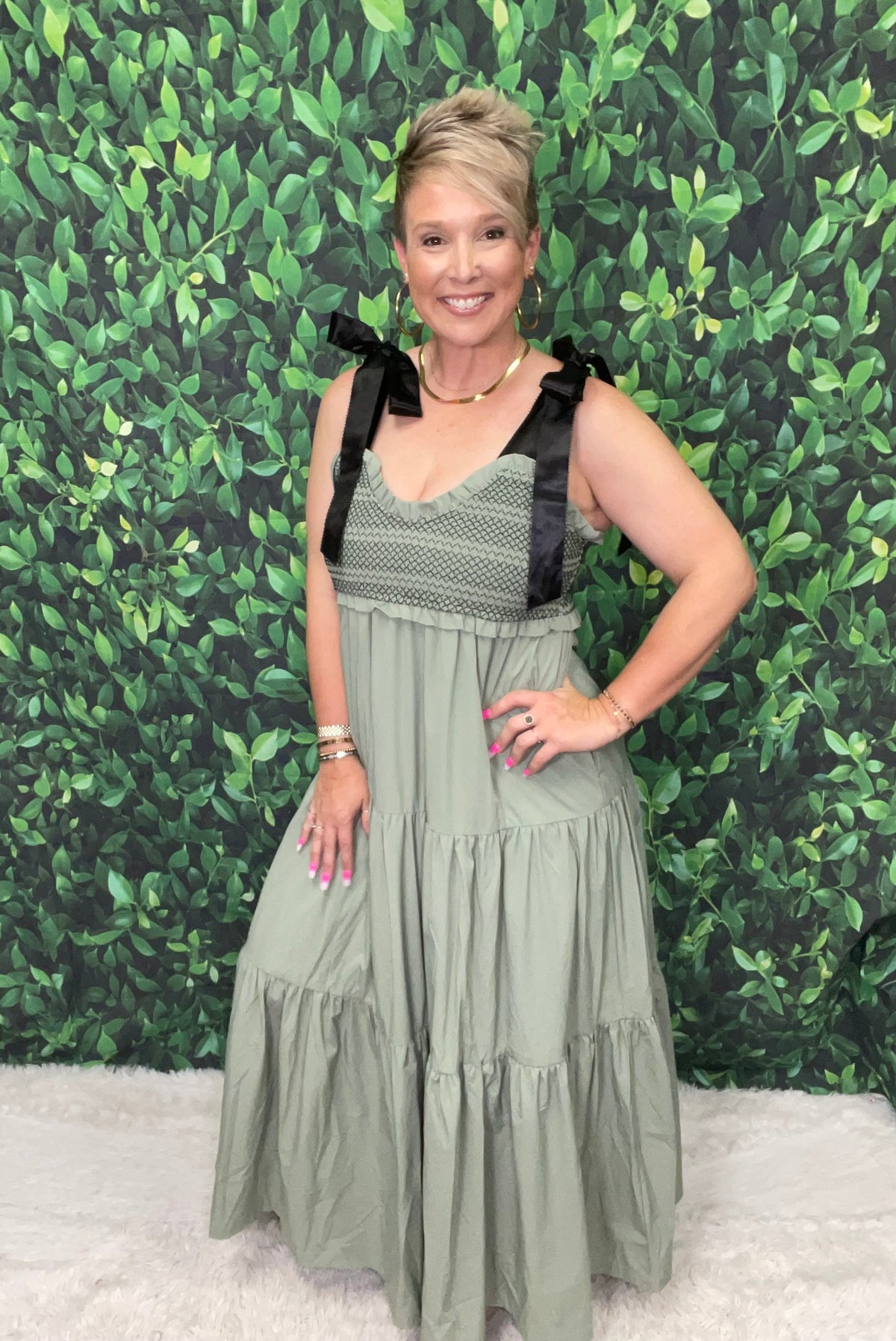 Bow Tie Strap Maxi