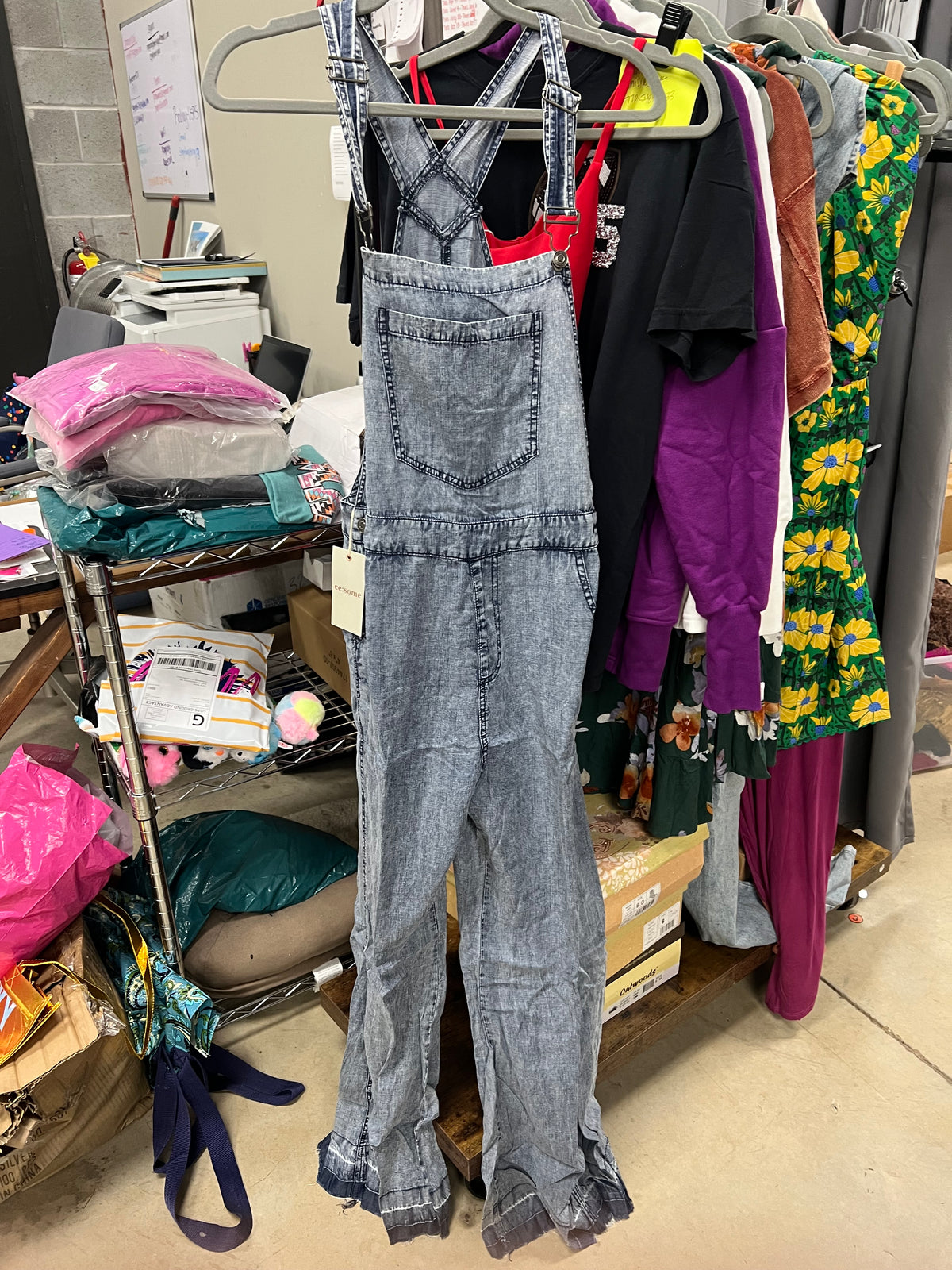 Mineral Washed Jumpsuit