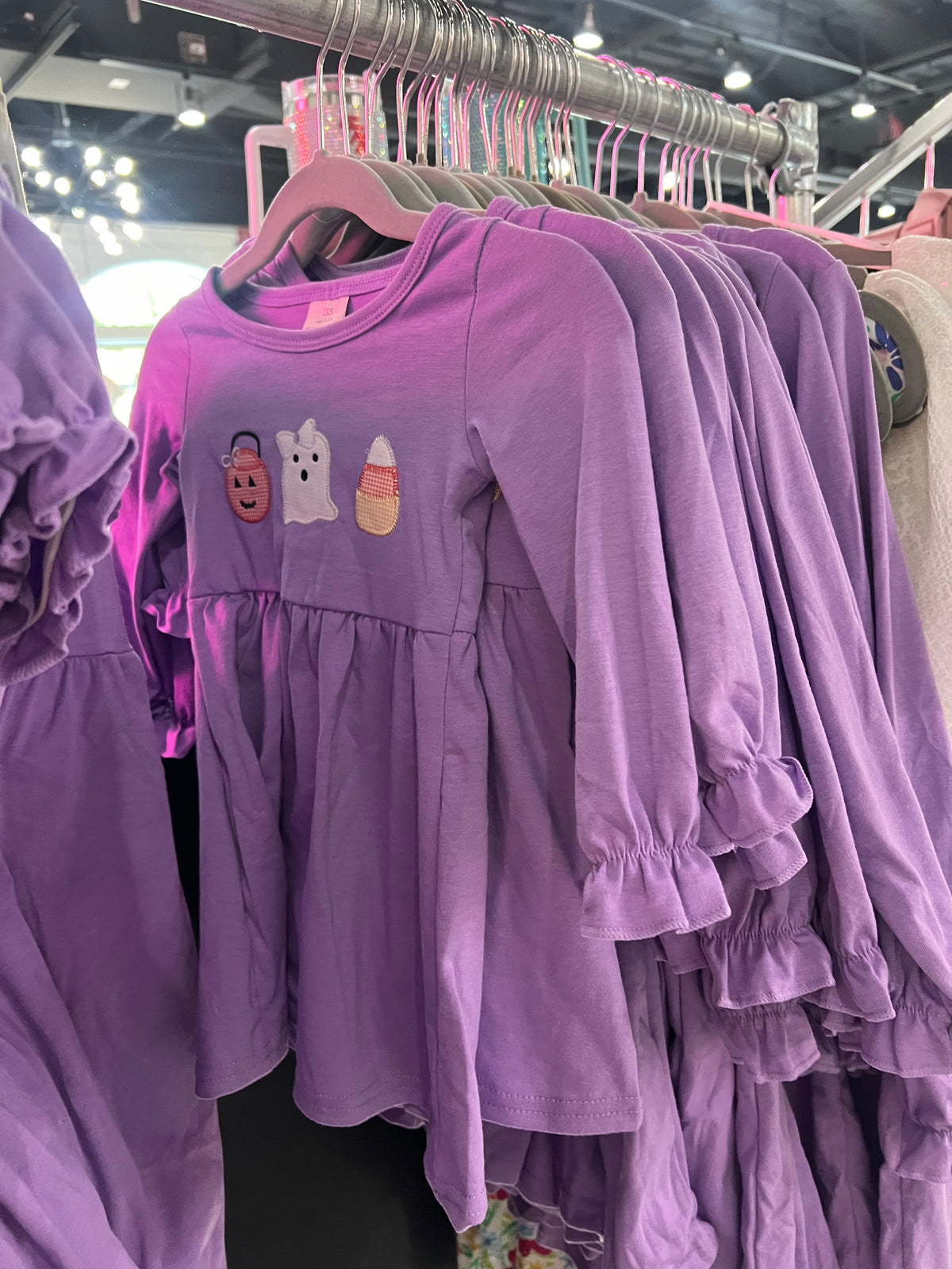 Lavender Stitched Halloween