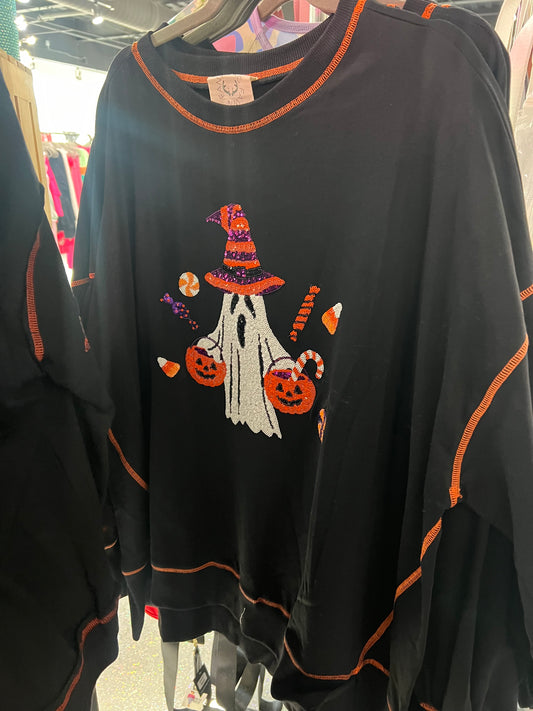 Halloween Sequin Ghost