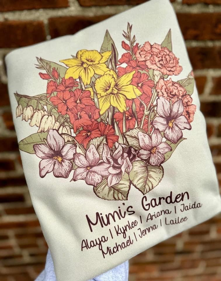 Birth Flower Shirts