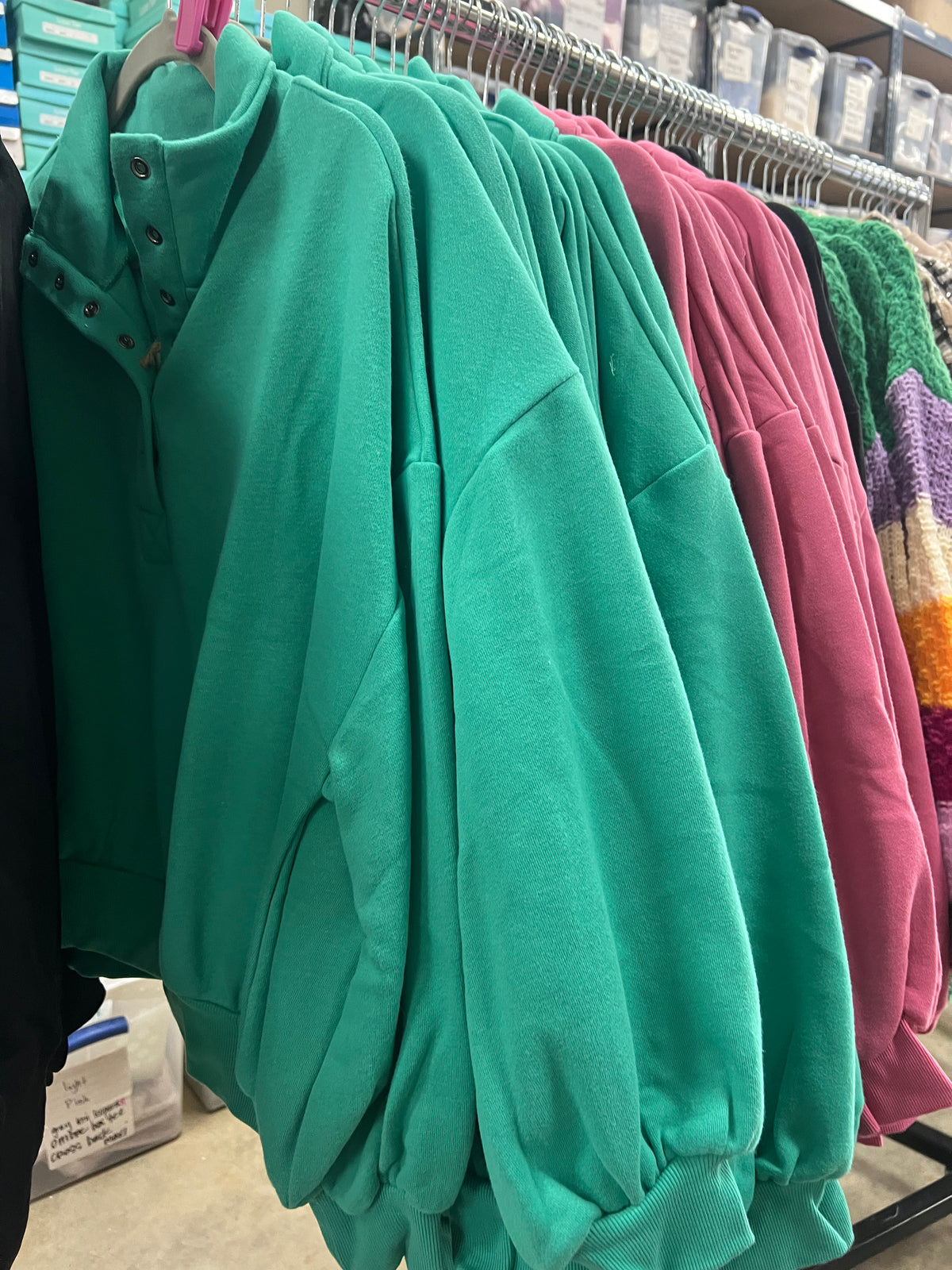 Balloon Sleeve Pullover