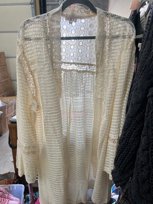 POL Lace Cardi