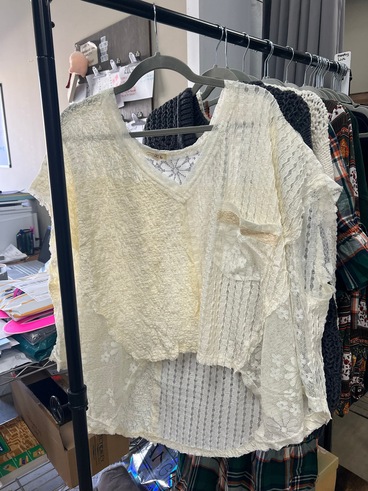 Loretta Lace Top