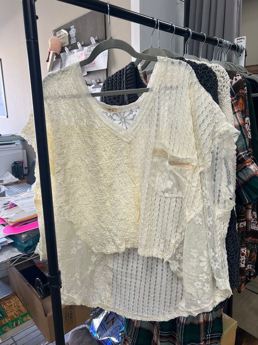 Loretta Lace Top