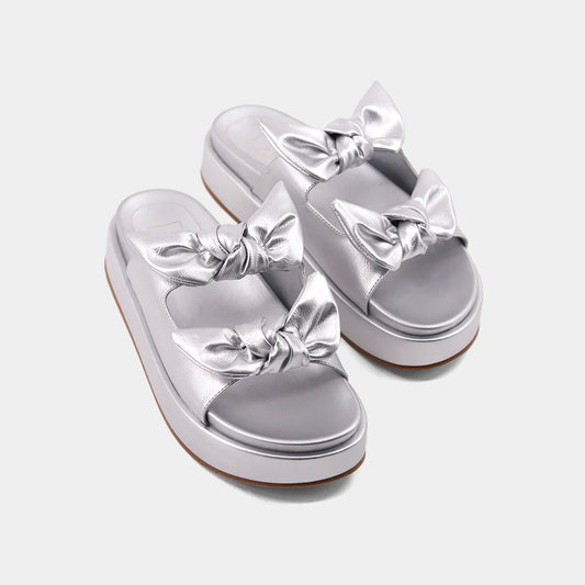 Silver Kiki Sandals