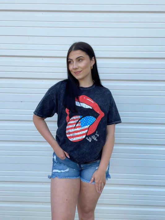 Patriotic Rock N Roll Tee