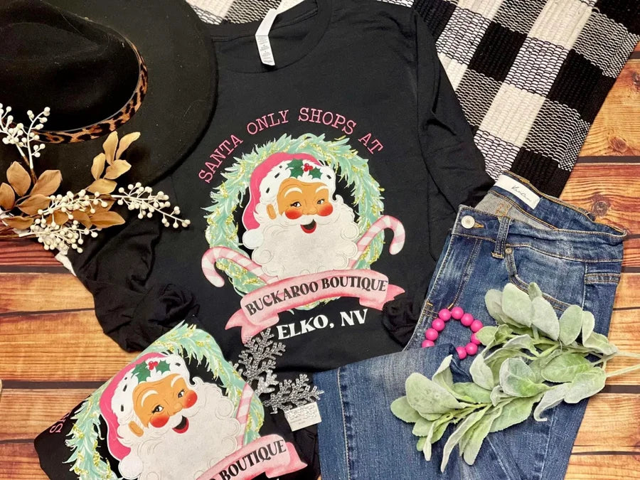 Santa Only Shops at Roxy