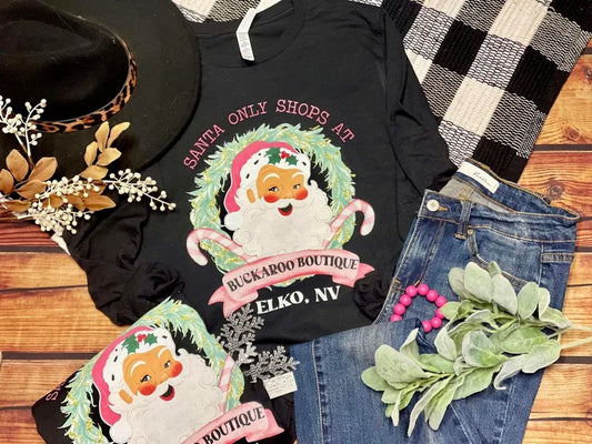 Santa Only Shops at Roxy