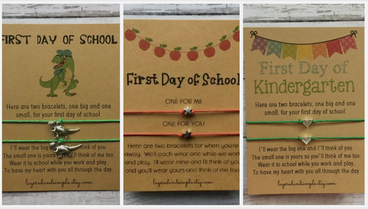 #00162 Mommy & Me Back to School Bracelet Set