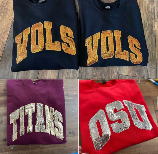 #00219 Sequin Sweatshirt