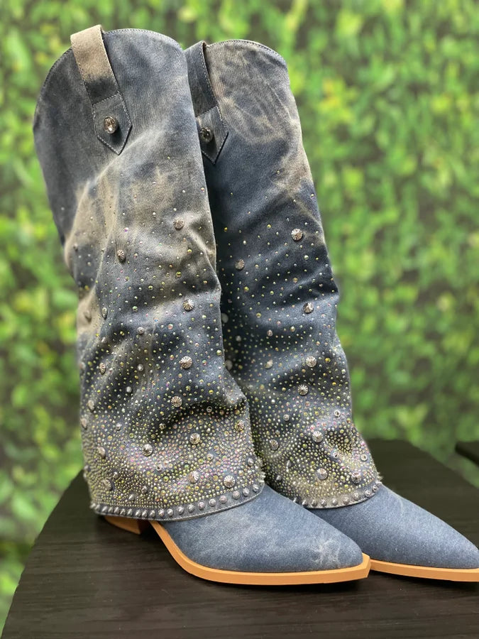 Mellow Denim Boots