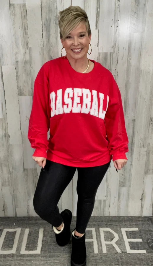 Girly Girl: Baseball Pullover