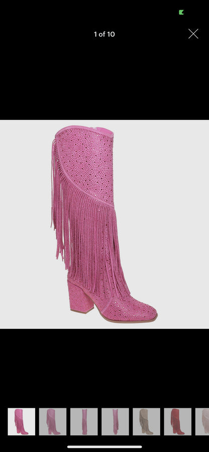 Pink Calma Boots