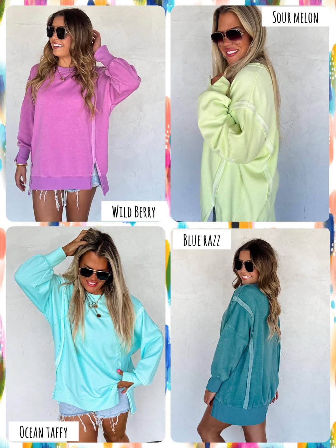 #00449: Candy Classic Crew Pullover