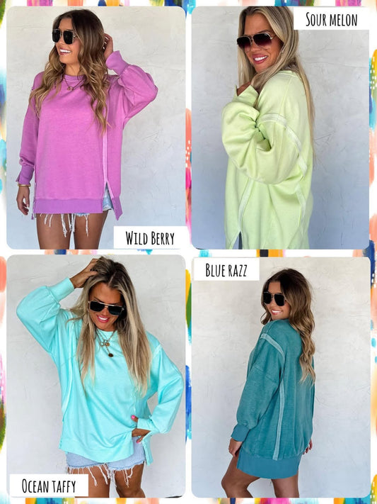 #00449: Candy Classic Crew Pullover