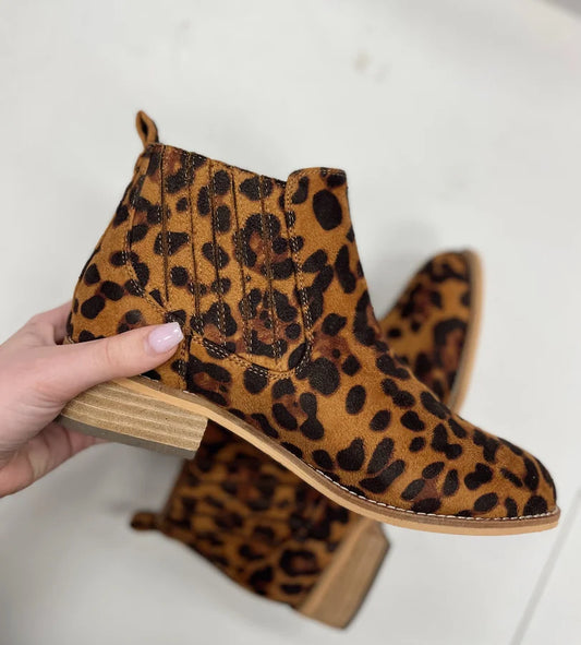 Rider Girl: Leopard Chelsea Boots