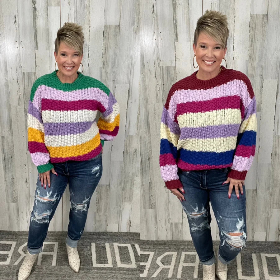 Chunky Stripes Sweater