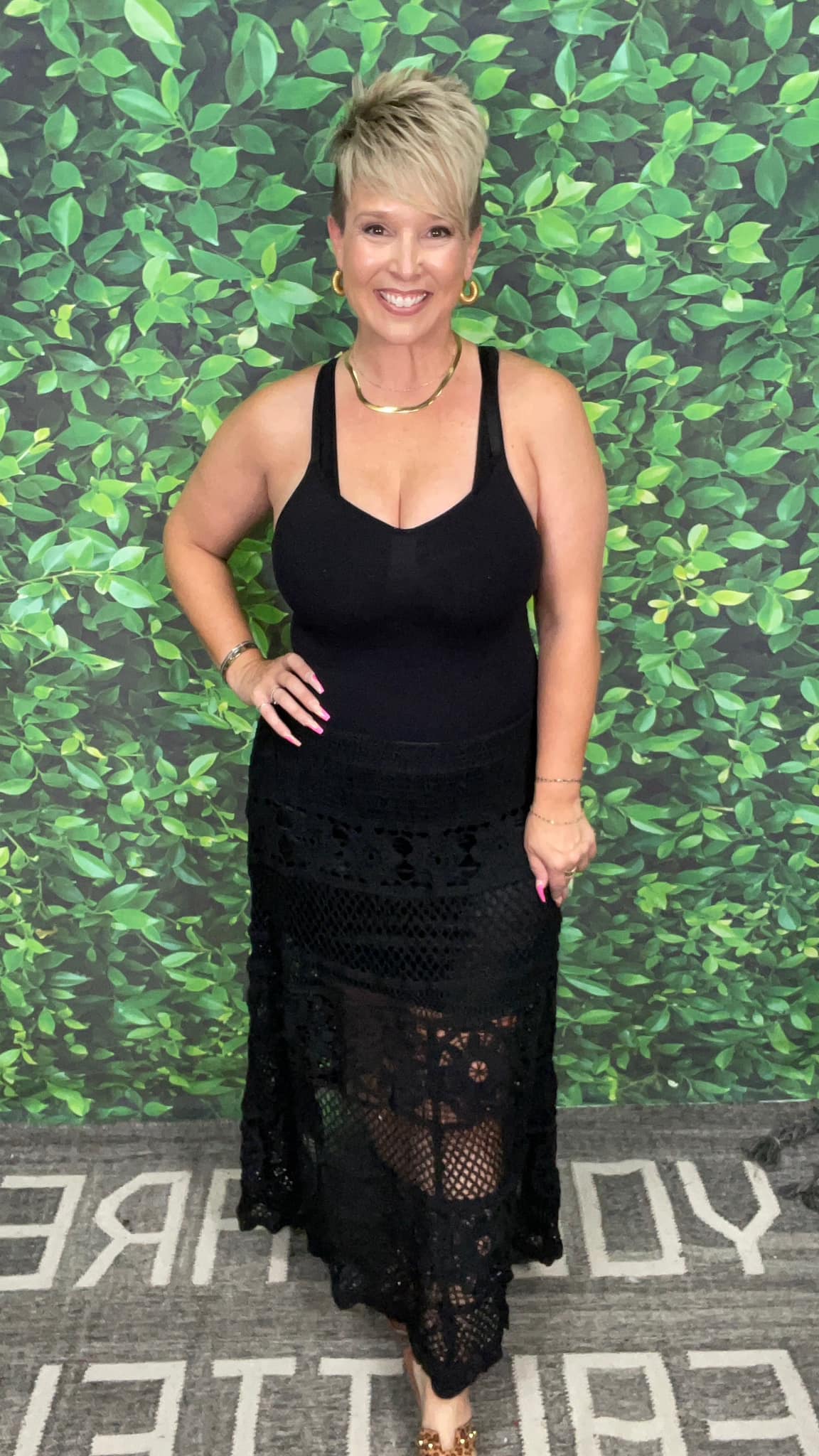 Crochet Lace Maxi