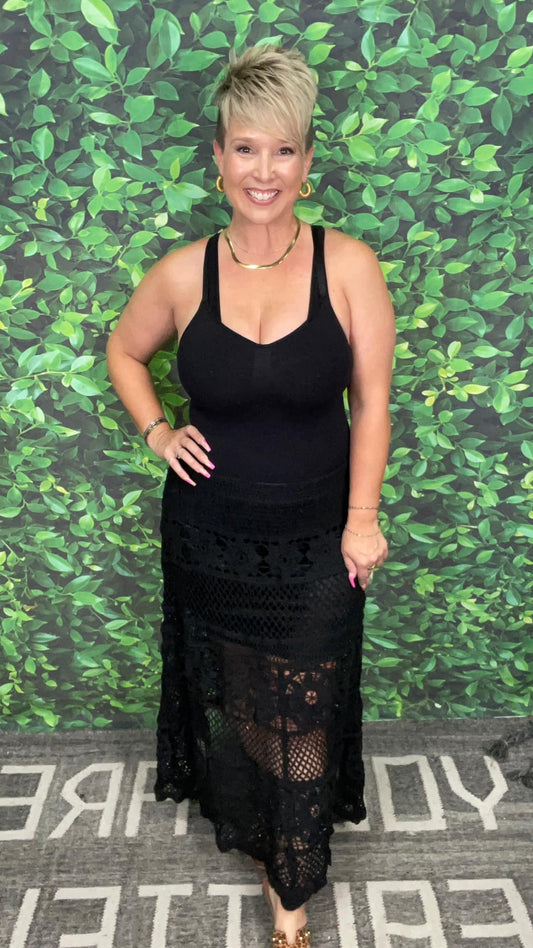 Crochet Lace Maxi