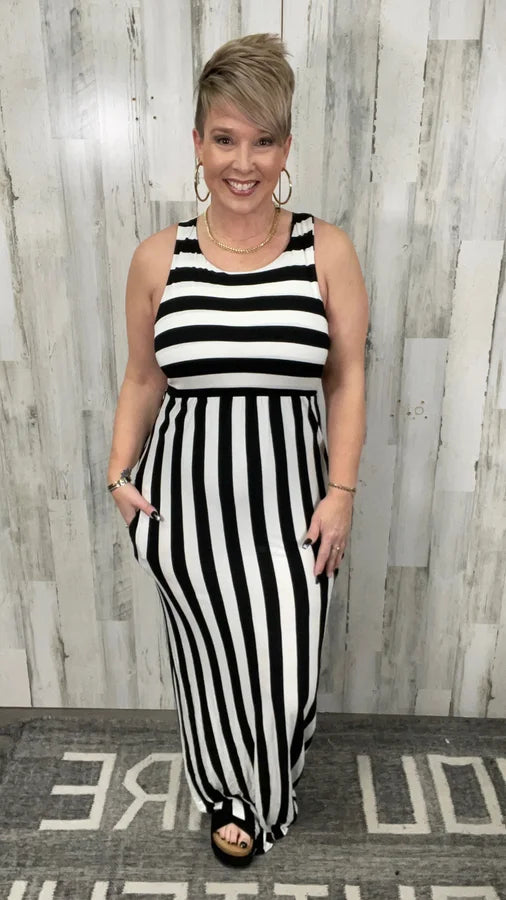 Diva Stripe Maxi