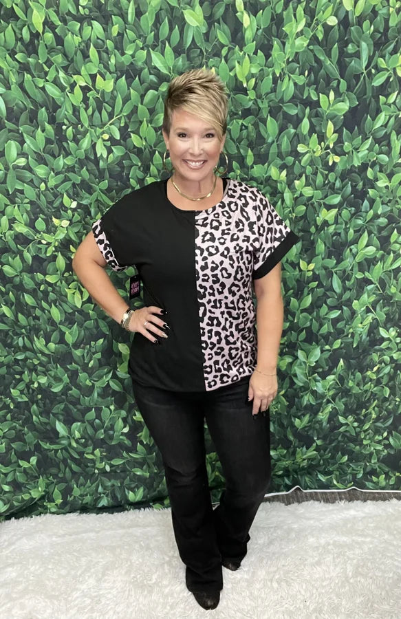 Fall Leopard Top