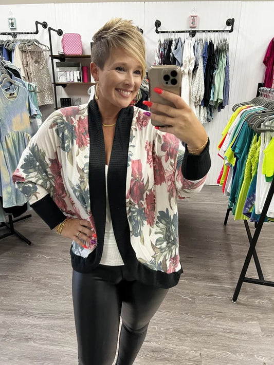 Florence Floral Kimono