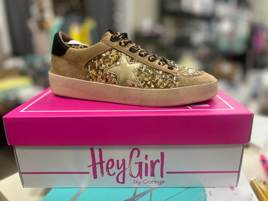 Another Round Gold Sequin