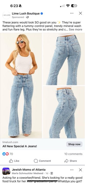 #00295 Special A: High Rise front seam bootcut