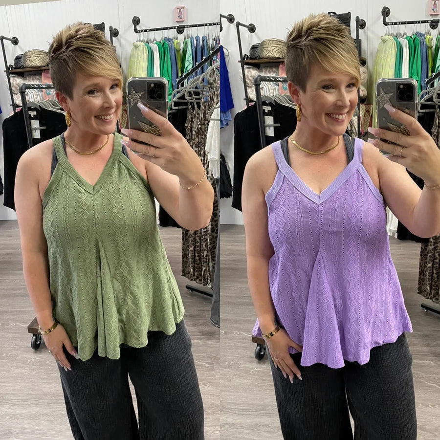 Jackie Flared Tank