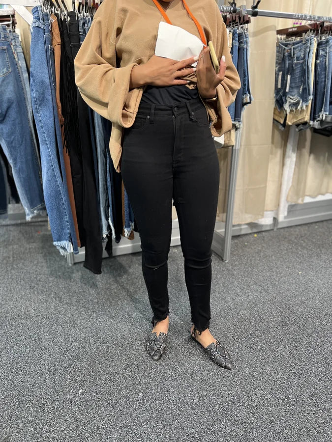 Tummy Control Black Skinnies