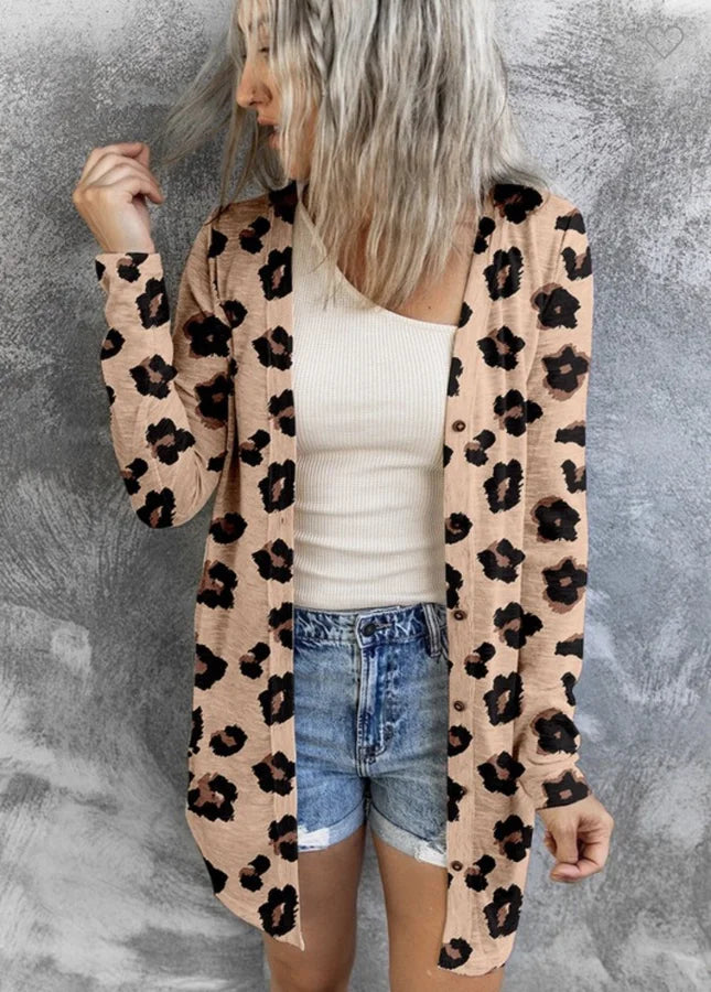 Lily Leopard Cardigan