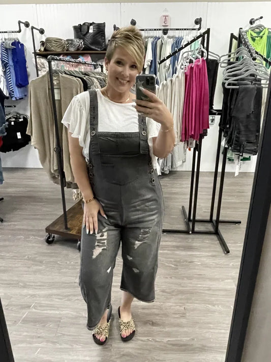 Loose Fit Overalls
