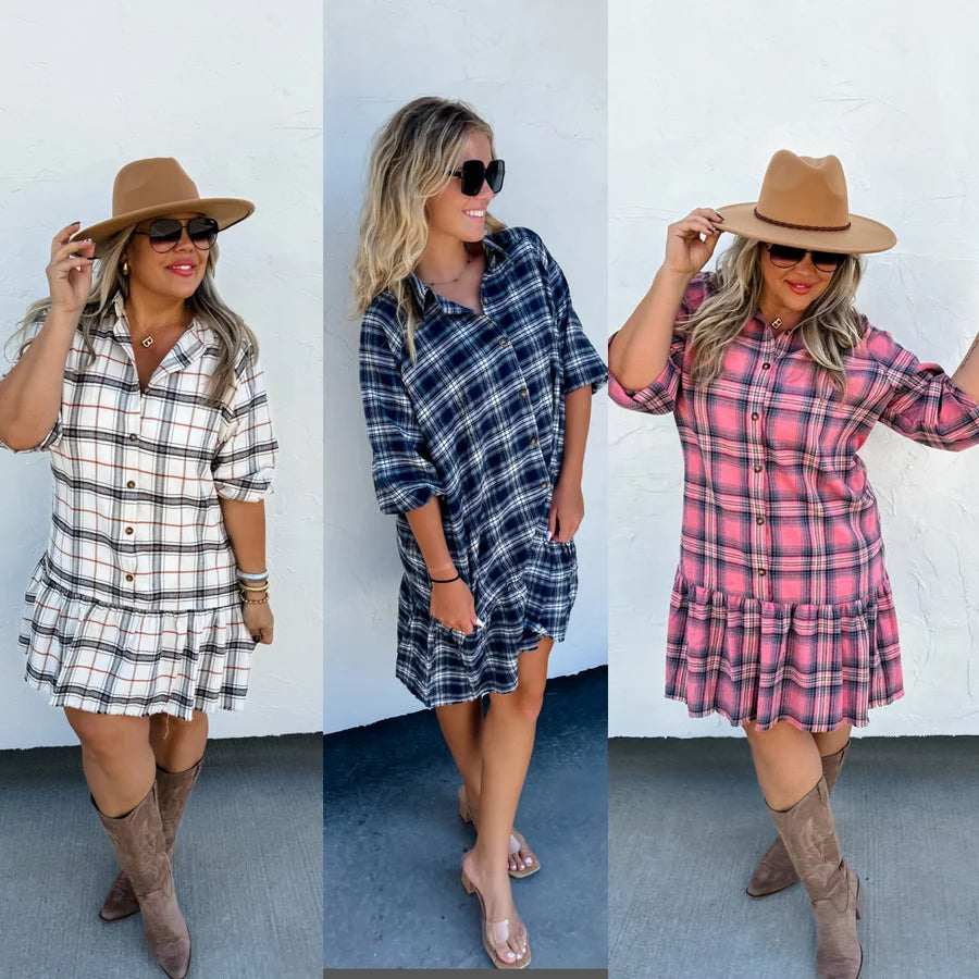 Maxwell Plaid Dress *by Blakeley*