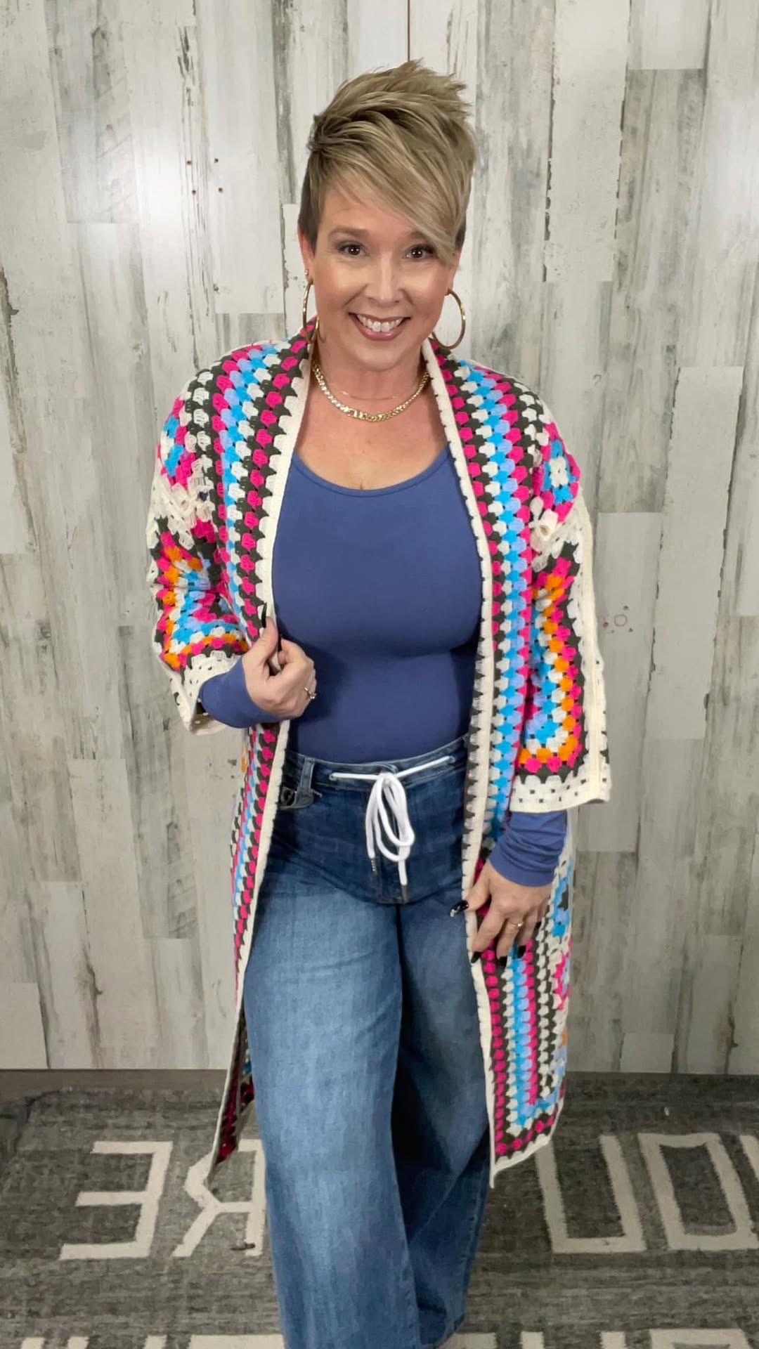 Multi Color Cardi