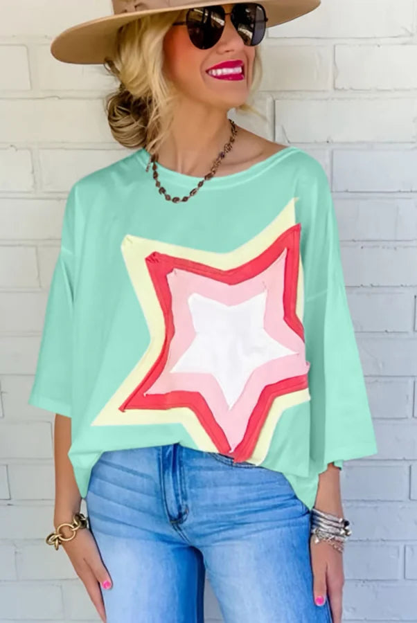 Pastel Star Top