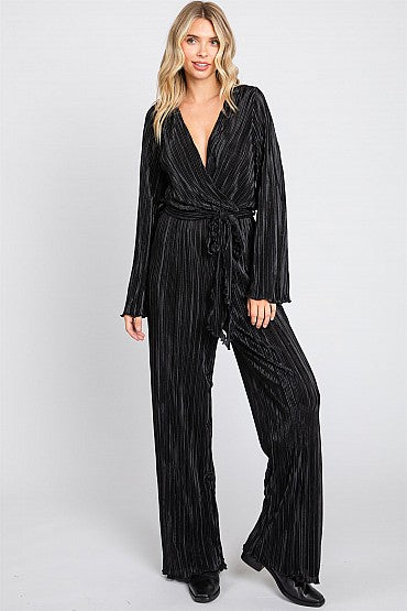 Pleated Jumpsuit